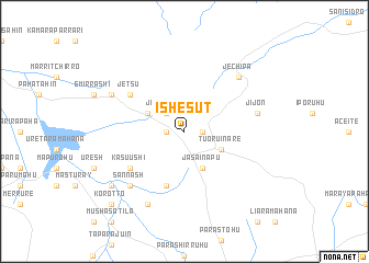 map of Ishésut