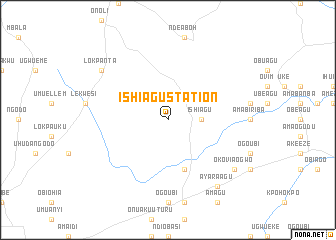 map of Ishiagu Station