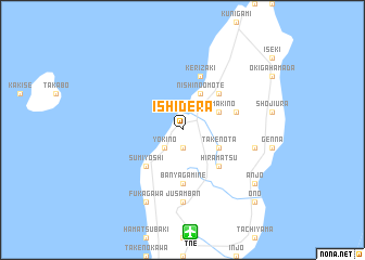 map of Ishidera