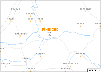 map of Ishikawa