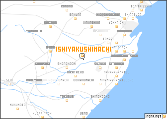 map of Ishiyakushimachi