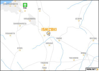 map of Ishizaki