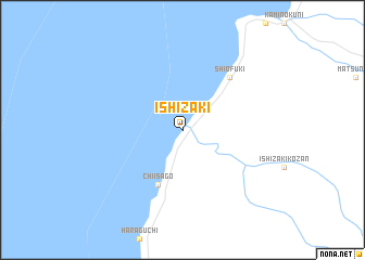 map of Ishizaki