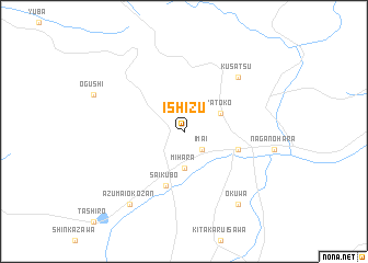 map of Ishizu