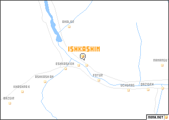map of Ishkashim