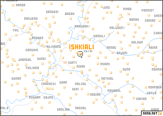 map of Ishkiāli