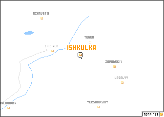 map of Ishkulka