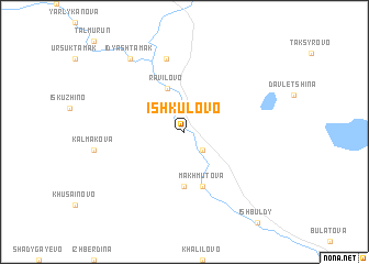 map of Ishkulovo