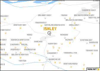 map of Ishley