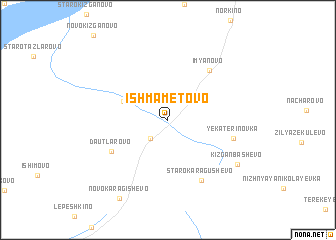 map of Ishmametovo