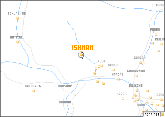 map of Ishmām