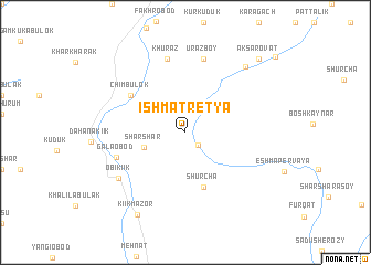 map of Ishma Tretʼya