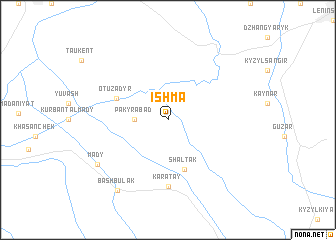 map of Ishma
