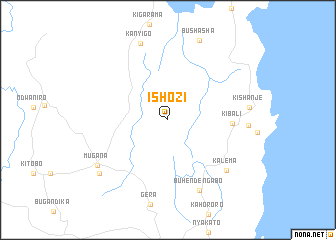 map of Ishozi