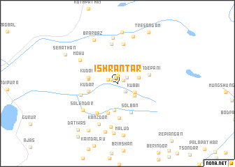 map of Ishrantār