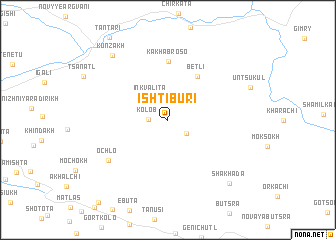 map of Ishtiburi