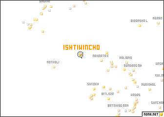 map of Ishtiwincho