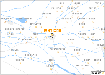 map of Ishtixon