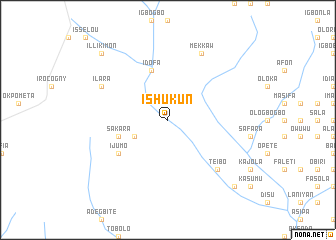 map of Ishukun