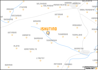 map of Ishutino