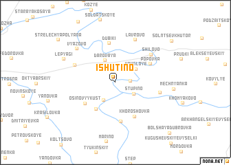 map of Ishutino