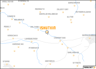 map of Ishutkin