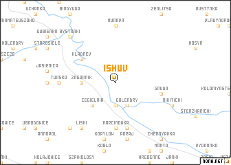 map of Ishuv