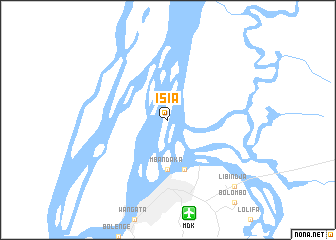 map of Isia