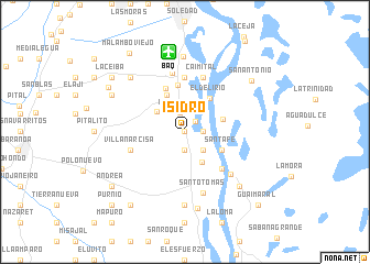 map of Isidro