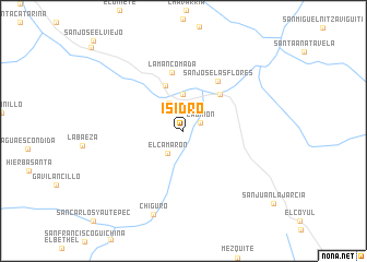 map of Isidro