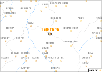 map of Işıktepe