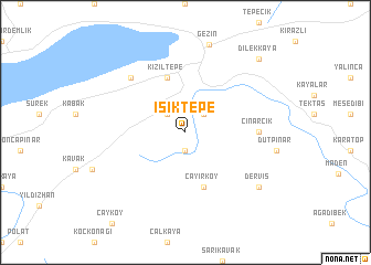 map of Işıktepe
