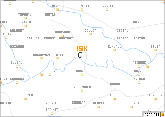 map of Işık