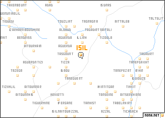 Isil (Morocco) map - nona.net