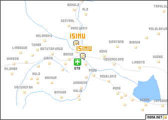 map of Isimu