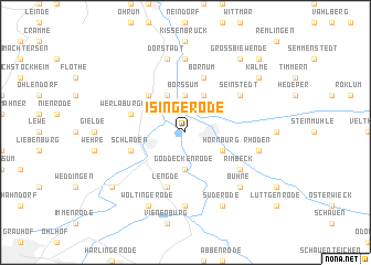 map of Isingerode