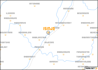map of Isinja