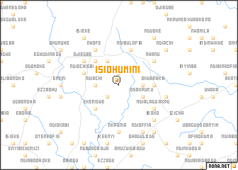 map of Isi Ohumini