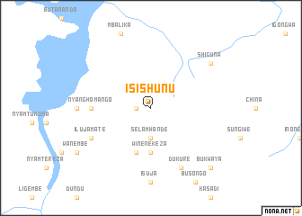 map of Isishunu