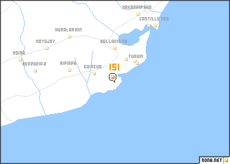 map of Isi