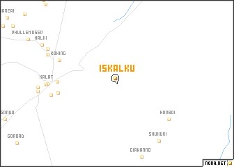 map of Iskalku
