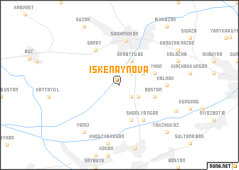 map of Iske-Naynova
