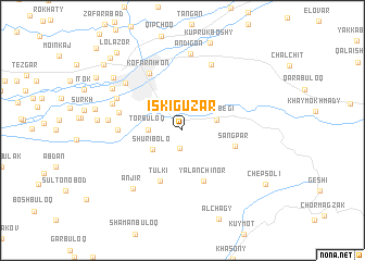 map of Iski-Guzar