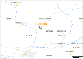 map of Iskil\