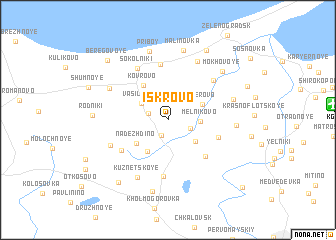 map of Iskrovo