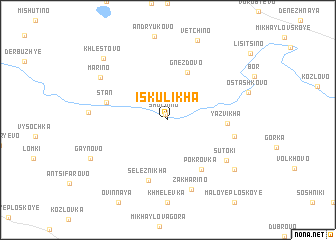 map of Iskulikha