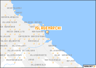 map of Isla Demarchi