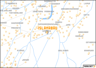 map of Islāmābād