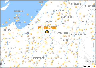 map of Islāmābād