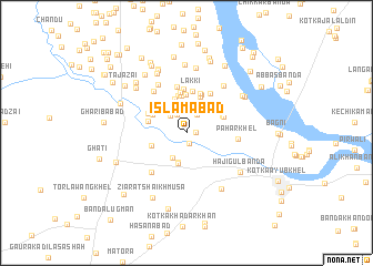 map of Islāmābād